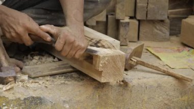 Masterful Woodcutting - Precision and Control