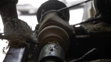 An Enthralling Glimpse into the World of Woodworking - A Unique Journey into the Heart of the Machine