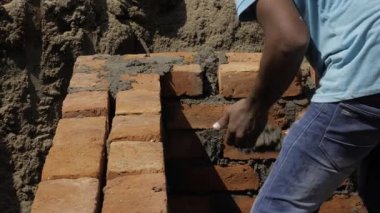Efficient Bricklaying in Progress - A Professional's Craft