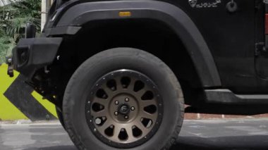 Adventurous Drive with Off-roader, Bypassing Road Barriers