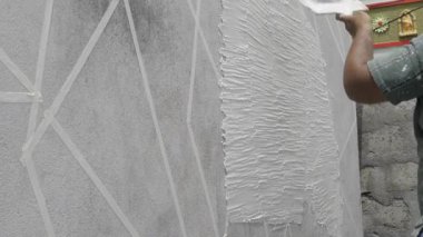 Mastering the Art of Wall Painting - A Visual Journey into the Process