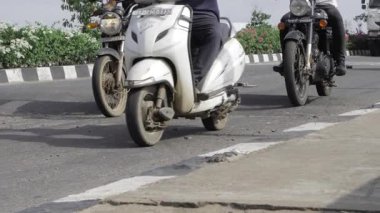 Vivid Urban Scenes - Motorcycles in Motion