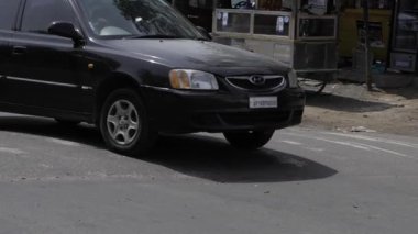 Efficient Black Car Navigation on Busy Street