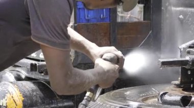 Expert Hand at Work - Precision and Skill in Action