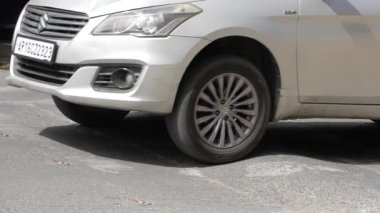 Contemplative Drive - A Moment of Stillness Amidst the City's Rush