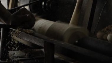 Mastering Woodworking - Expert Hands Crafting Wooden Splendor