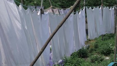 Organic Laundry - Fresh Air Drying with a Touch of Nature