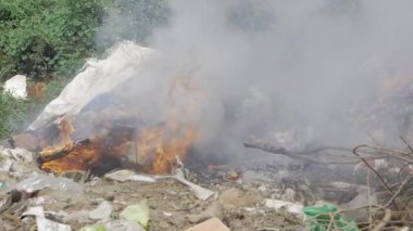 Burning Waste in the Wild - The Danger of Uncontrolled Fire