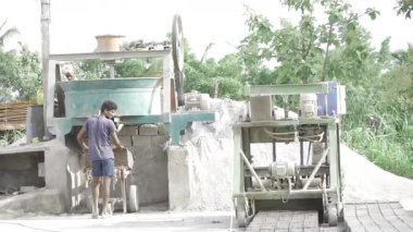 Operating Heavy Machinery in Construction Site