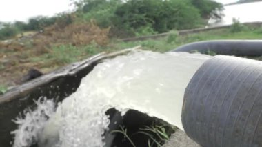 Uncontrolled Flow - The Unintended Journey of a Pipe's Water in Nature's Lap