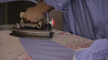 Expert Ironing Technique - Traditional Indian Garments