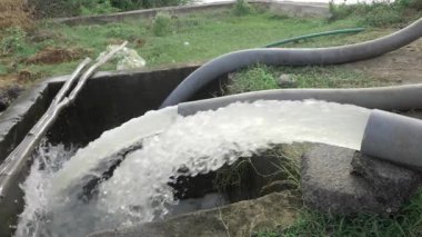 Gushing Water from Pipes in the Wild - A Sight to See
