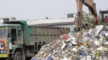 Trash Collection Efficiency - Digging Deeper with Robust Dump Trucks