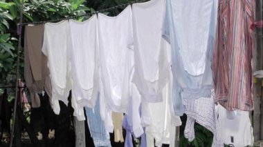 Vibrant Laundry - A Colorful Blossom of Cloth