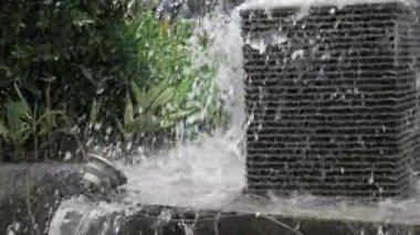 Crystal Clear Splash - Breathtaking Waterfall Wonder