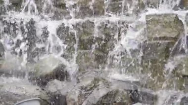 Thundering Waves & Rocks - A Waterfall's Power