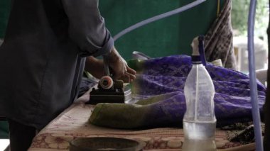 Effortless Ironing - Technique for Traditional Indian Clothes