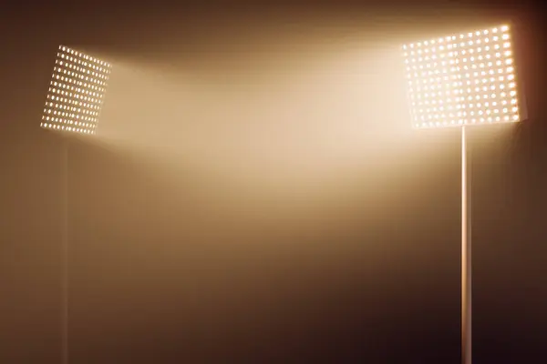 Абстрактный Туманный Световой Студийный Задник Профессиональным Осветительным Оборудованием Смокингом Рендеринг Стоковое Изображение