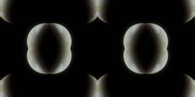 Siyah arkaplanın 3 boyutlu görüntüsü