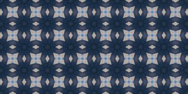 Geometrik şekilli kusursuz desen vektör çizimi