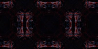 Kusursuz soyut kaleydoskop deseni, kopyalama alanı