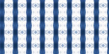 Kusursuz mavi çizgili Fransız çizgili arka plan. Provence tarzı beyaz. Çizgili desen. Batik boya kaynağı ilkel kırsal ekmateryal için dekor.