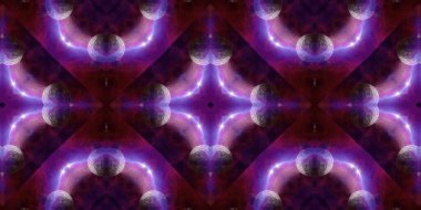 geometrik şekilli kusursuz desen