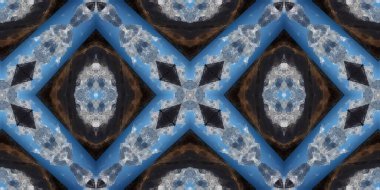 geometrik şekilli kusursuz desen