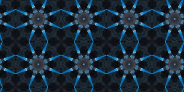 geometrik şekilli kusursuz desen