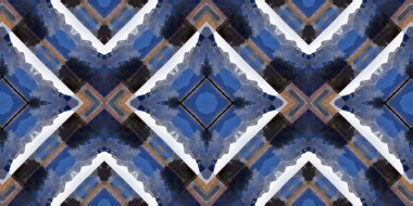 geometrik şekilli kusursuz desen