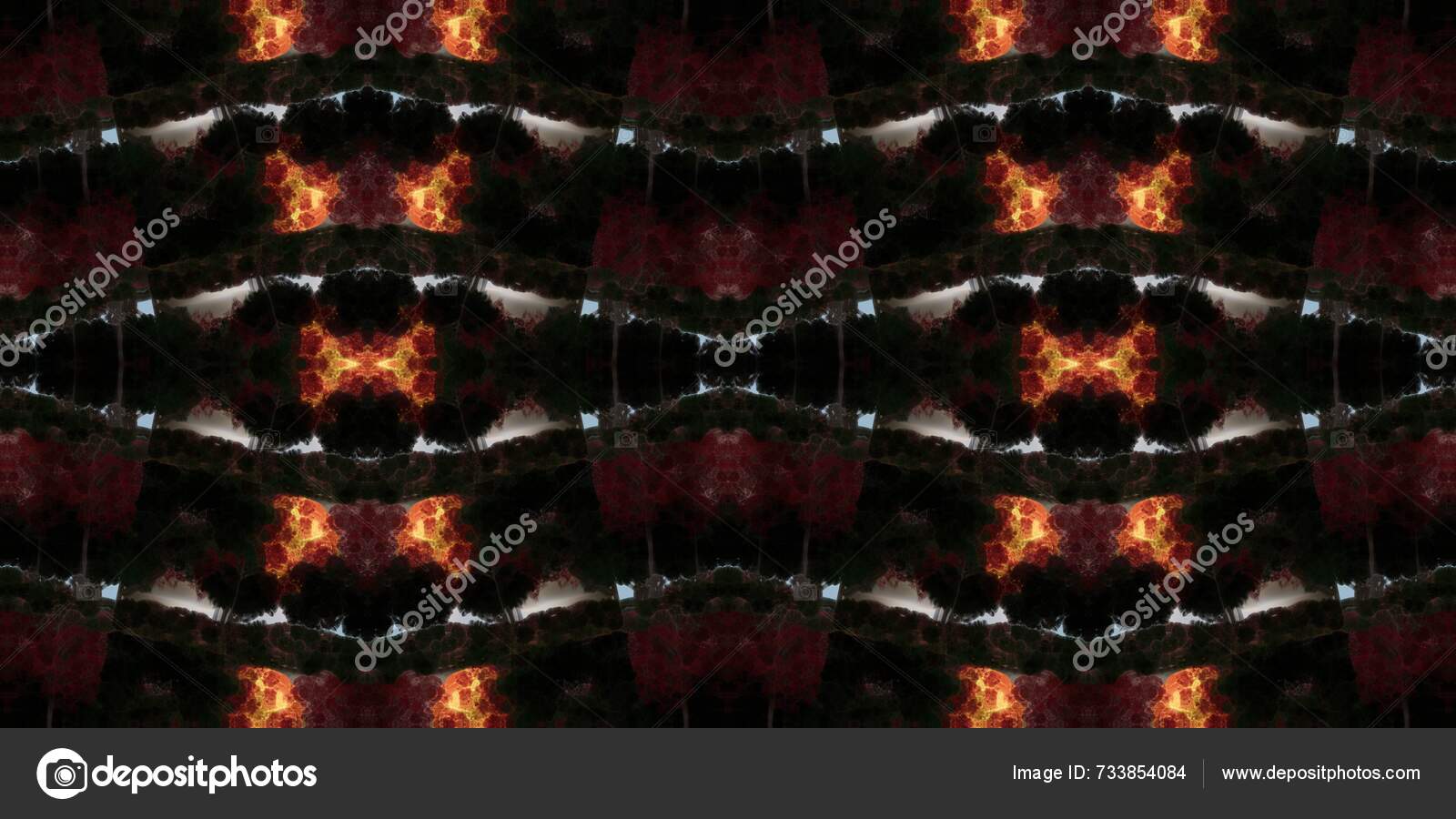 Seamless Geometric Pattern Abstract Texture Background Black Texture