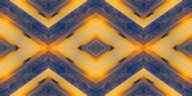 Etnik model. soyut kaleydoskop kumaş tasarımı.