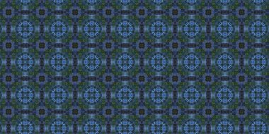 geometrik öğelerle Dikişsiz soyut desen