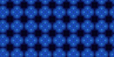 geometrik öğelerle Dikişsiz soyut desen