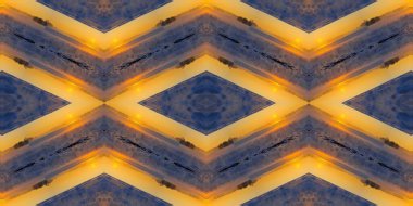 geometrik şekilli kusursuz desen