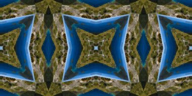 soyut kaleydoskop arkaplanı, çok renkli kaleydoskop dokusu