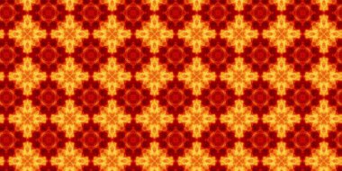 geometrik öğelerle Dikişsiz soyut desen