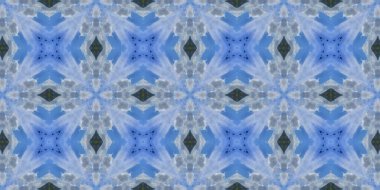 Soyut geometrik şekilli kusursuz desen