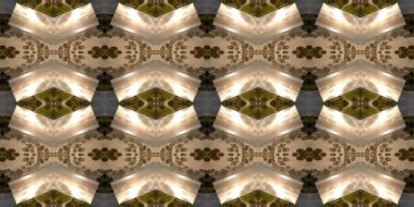 Geometrik şekilli kusursuz desen çizimi