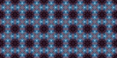 geometrik öğelerle Dikişsiz soyut desen