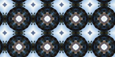 geometrik şekilli kusursuz desen