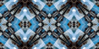 Kusursuz geometrik süslemeli desen, soyut arkaplan