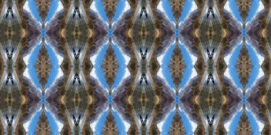 geometrik şekilli kusursuz desen