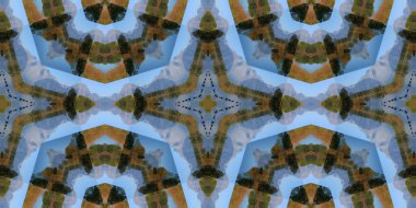 geometrik şekilli kusursuz soyut desen