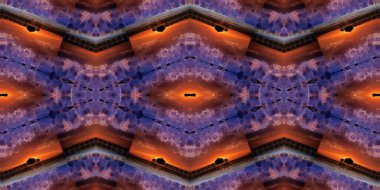 geometrik şekilli kusursuz soyut desen