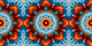 Renkli soyut arka plan, fantezi mandala konsepti