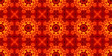 Geometrik şekilli kusursuz desen.