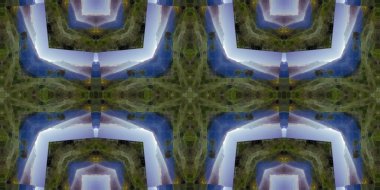 Geometrik şekilli kusursuz desen, vektör illüstrasyonu