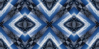 Geometrik şekilli kusursuz desen vektör çizimi