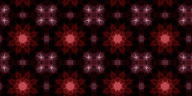 Geometrik şekilli kusursuz desen, vektör illüstrasyonu